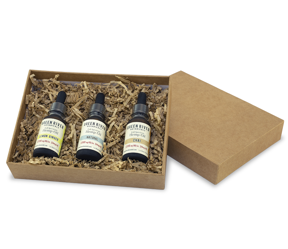 Green River Botanicals Hemp Oil Trio Sampler